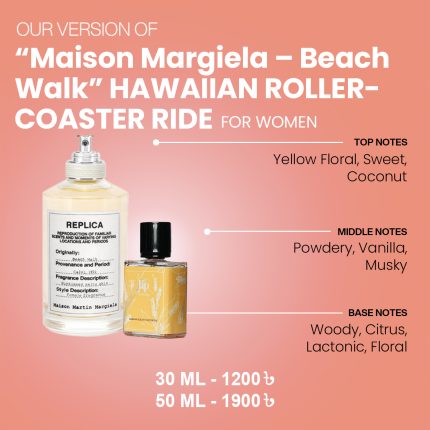 Our Version Of "Maison Margiela - Beach Walk" HAWAIIAN ROLLERCOASTER RIDE