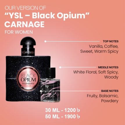 Our Version Of "YSL - Black Opium" CARNAGE