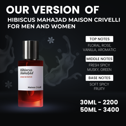 Our Version Of "Maison Crivelli - Hibiscus Mahajad"