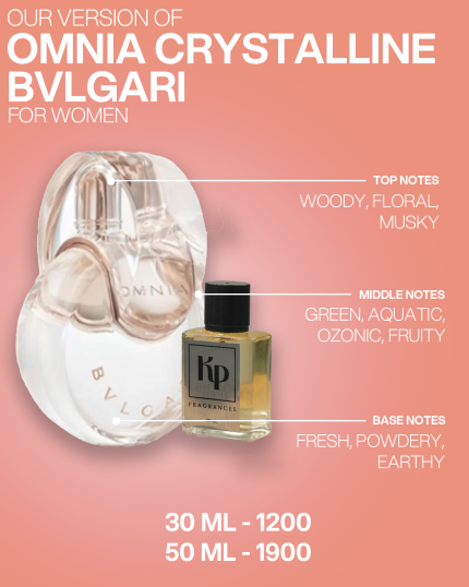 Our Version Of "Bvlgari - Omnia Crystalline"