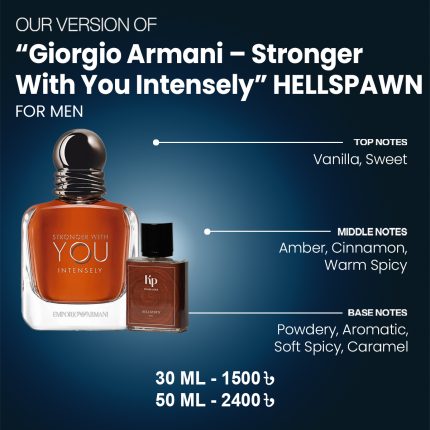 Our Version Of "Giorgio Armani - Stronger With You Intensely" HELLSPAWN