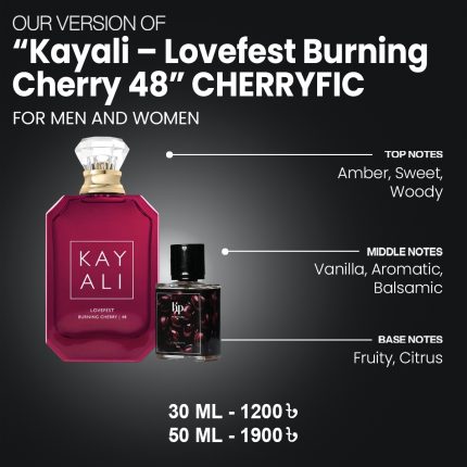 Our Version Of "Kayali - Lovefest Burning Cherry 48" CHERRYFIC