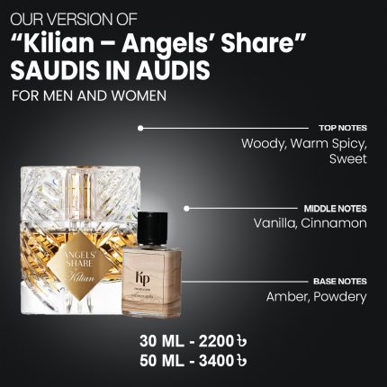 Our Version Of "Kilian - Angels' Share" SAUDIS IN AUDIS