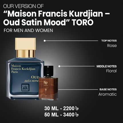 Our Version Of "Maison Francis Kurdjian - Oud Satin Mood" TORO
