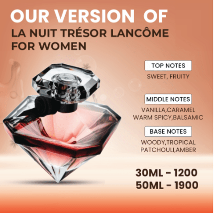 Our Version Of "Lancome - La Nuit Tresor"