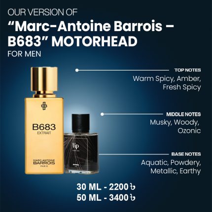 Our Version Of "Marc-Antoine Barrois - B683" MOTORHEAD
