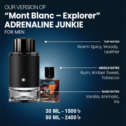 Our Version Of "Mont Blanc - Explorer" ADRENALINE JUNKIE