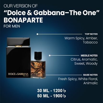 Our Version Of "Dolce & Gabbana - The One" BONAPARTE
