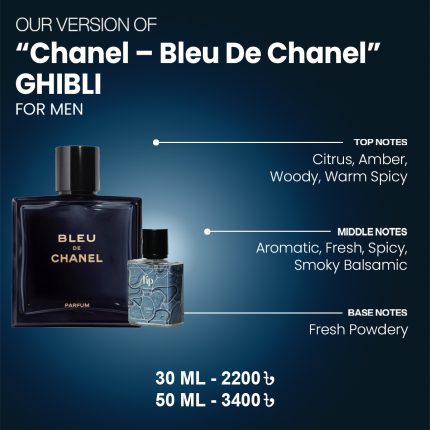 Our Version Of "Chanel - Bleu De Chanel" GHIBLI