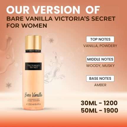 Our Version Of "Victoria's Secret - Bare Vanilla"