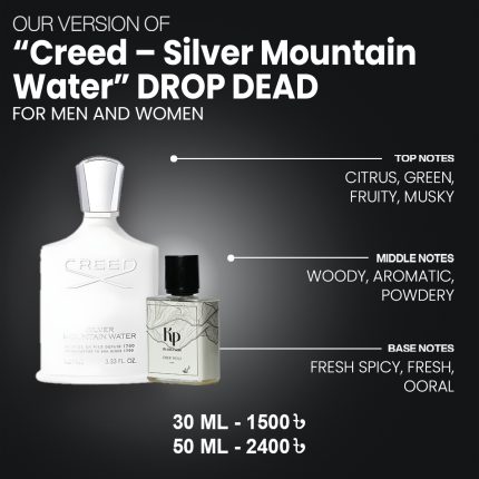 Our Version Of "Creed - Silver Mountain Water" DROP DEAD