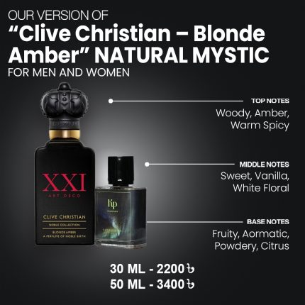Our Version Of "Clive Christian - Blonde Amber" NATURAL MYSTIC