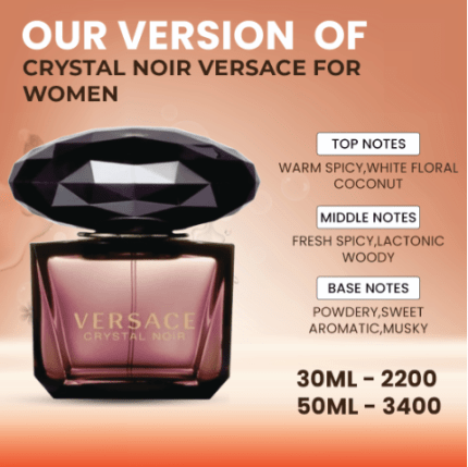 Our Version Of "Versace - Crystal Noir"