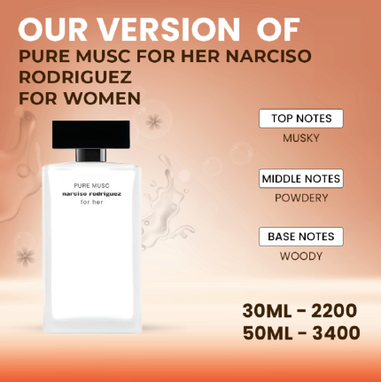 Our Version Of "Narciso Rodriguez - Pure Musc For Her"