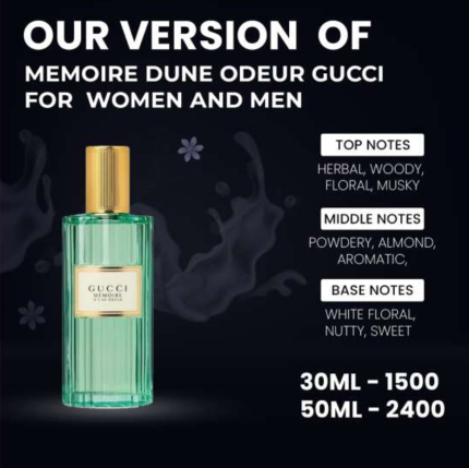 Our Version Of "Gucci - Memoire Dune Odeur"